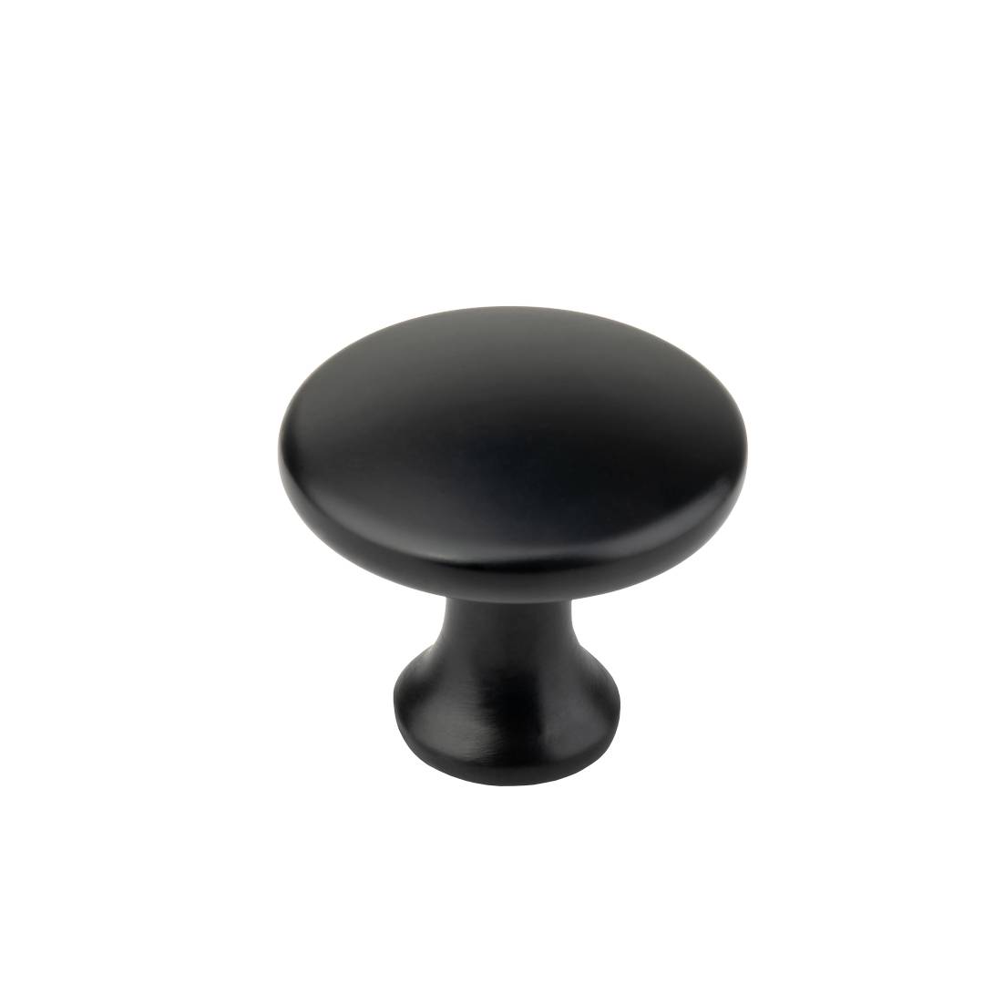 картинка Ручка NIRO кнопка металл Черный матовый  